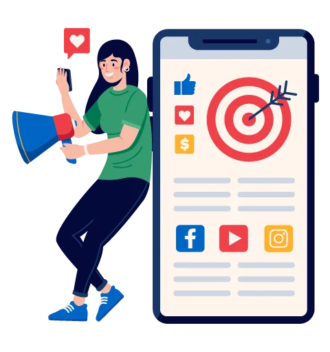Social media marketing agency in Surat managing Facebook, Instagram, and LinkedIn marketing campaigns