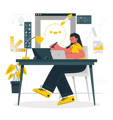 Creative graphic design company in Surat offering professional branding and logo design services